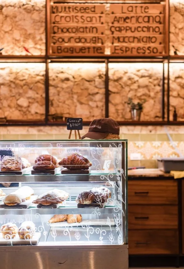 Detrás del espresso bar